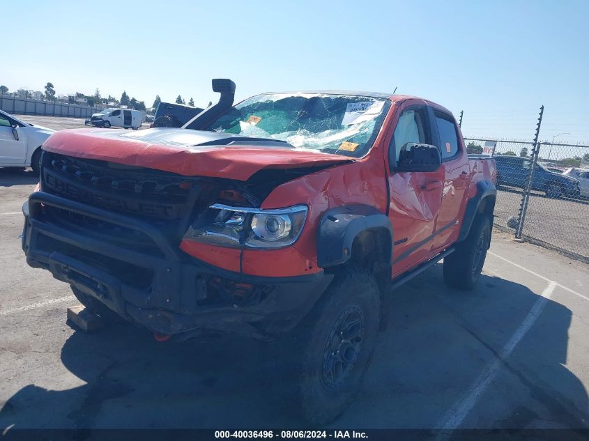 2021 Chevrolet Colorado 4Wd Short Box Zr2 VIN: 1GCGTEEN8M1202110 Lot: 40036496