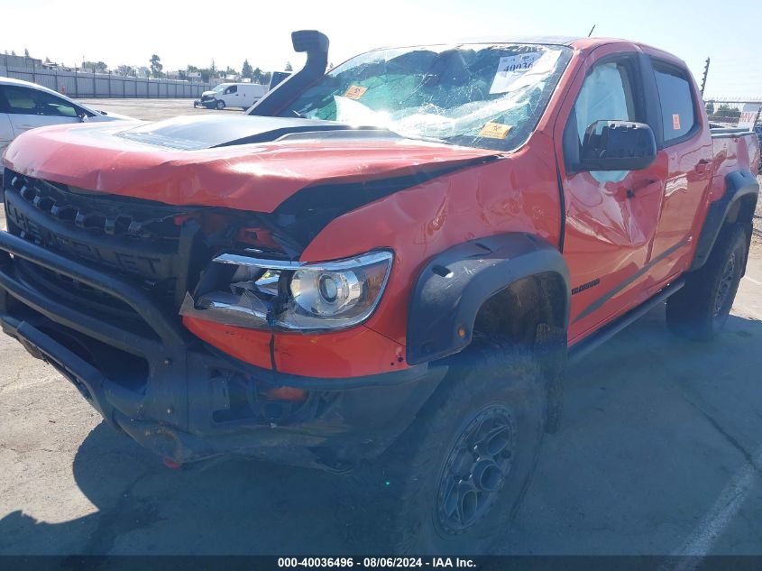 2021 Chevrolet Colorado 4Wd Short Box Zr2 VIN: 1GCGTEEN8M1202110 Lot: 40036496