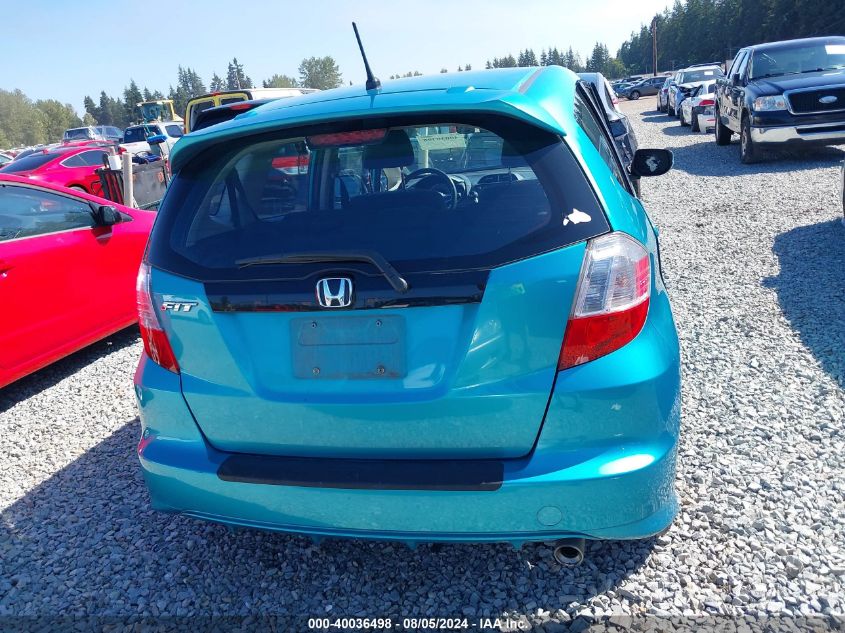 2012 Honda Fit Sport VIN: JHMGE8H5XCC034382 Lot: 40036498