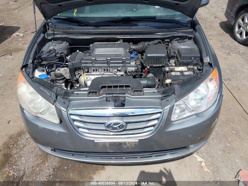 2010 Hyundai Elantra Gls VIN: KMHDU4AD2AU142368 Lot: 40036504