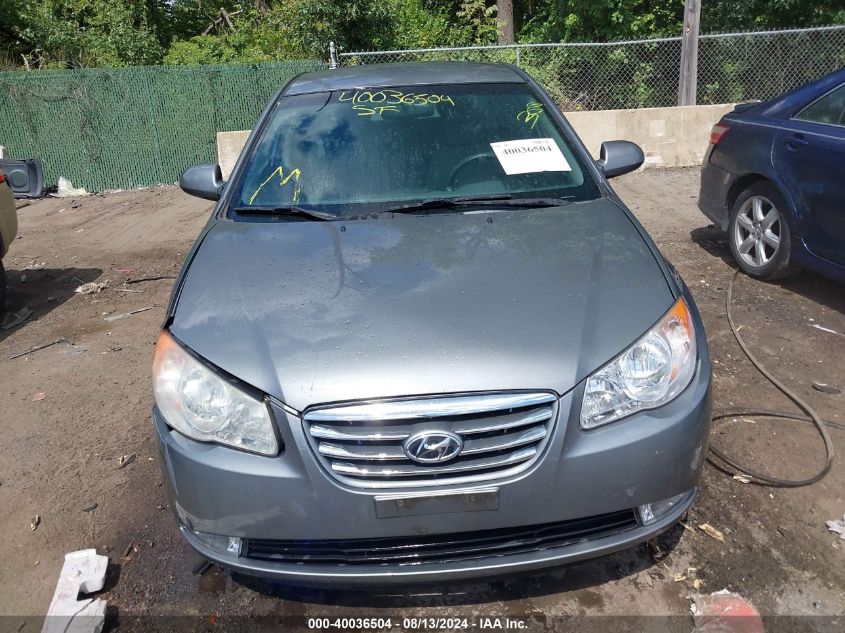 2010 Hyundai Elantra Gls VIN: KMHDU4AD2AU142368 Lot: 40036504