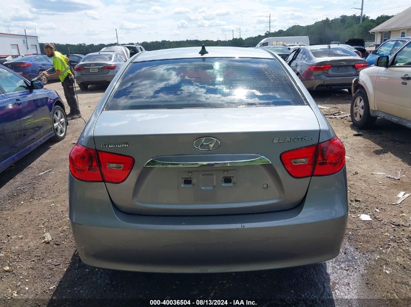 2010 Hyundai Elantra Gls VIN: KMHDU4AD2AU142368 Lot: 40036504