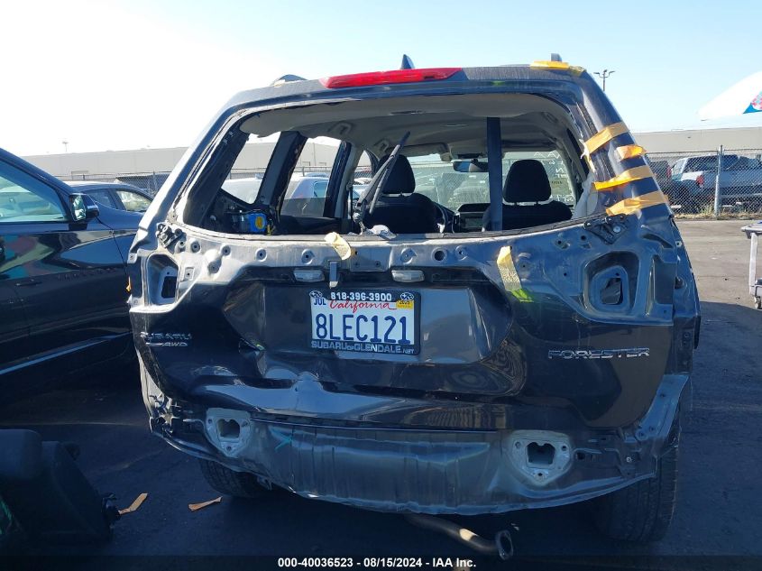 2019 Subaru Forester VIN: JF2SKACC9KH511209 Lot: 40036523