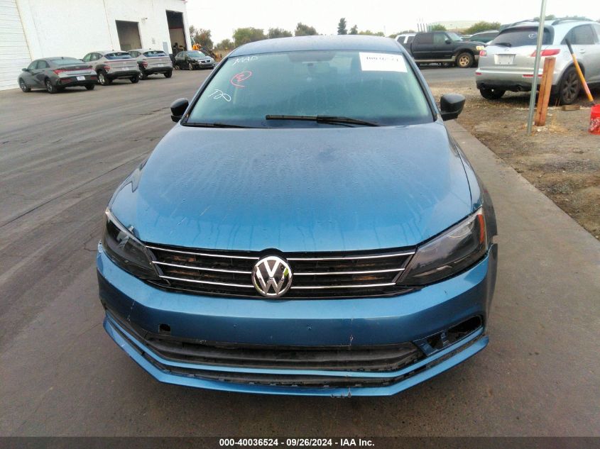 2015 Volkswagen Jetta 1.8T Se VIN: 3VWD17AJ3FM255288 Lot: 40036524