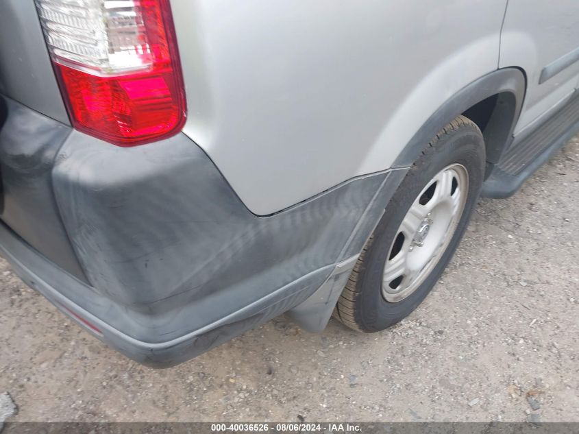 2005 Honda Cr-V Lx VIN: SHSRD68595U302225 Lot: 40036526