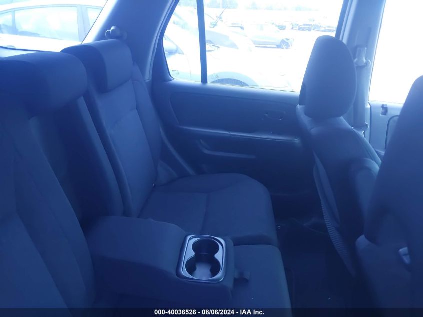 2005 Honda Cr-V Lx VIN: SHSRD68595U302225 Lot: 40036526