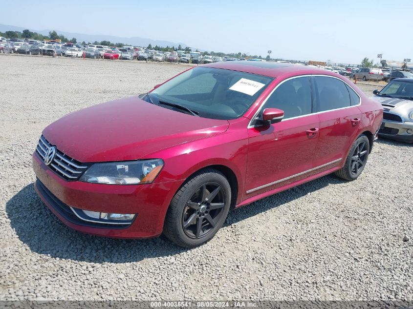 1VWCV7A39FC014676 2015 VOLKSWAGEN PASSAT - Image 2