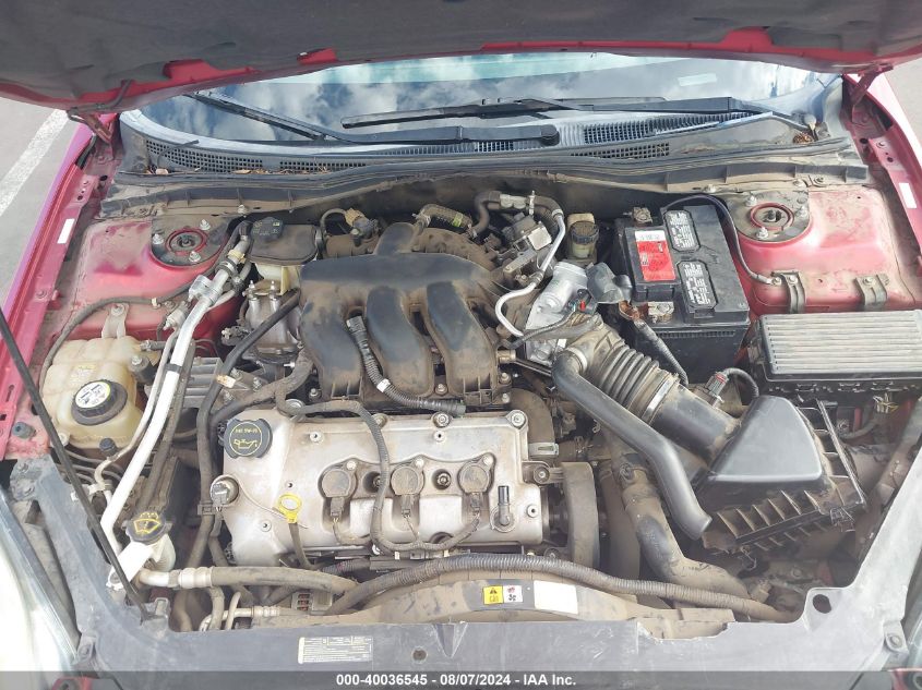 2006 Ford Fusion Se VIN: 3FAFP07126R109000 Lot: 40036545