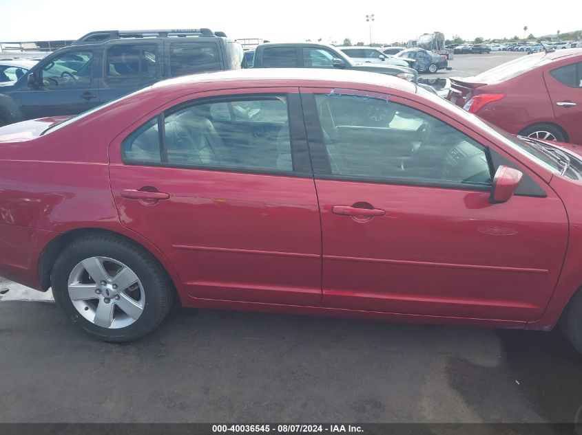2006 Ford Fusion Se VIN: 3FAFP07126R109000 Lot: 40036545
