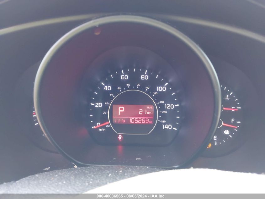 2016 Kia Soul VIN: KNDJN2A21G7829226 Lot: 40036161