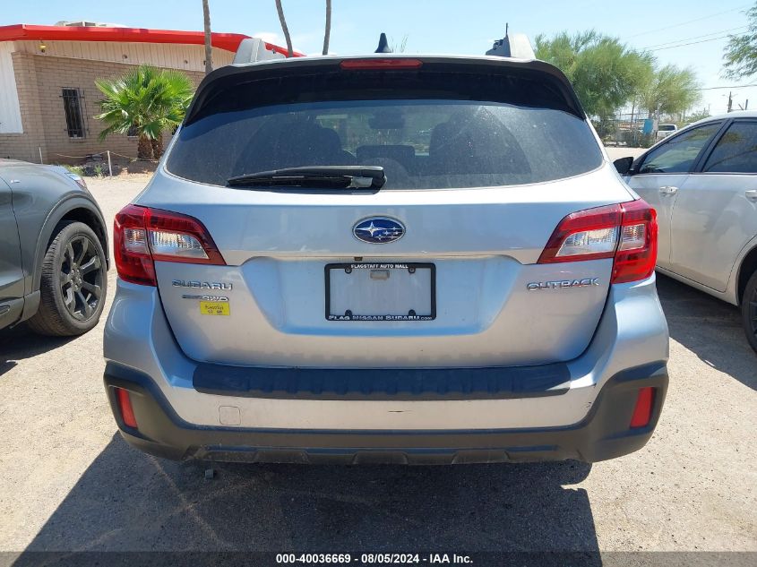 2018 Subaru Outback 2.5I Premium VIN: 4S4BSACCXJ3239596 Lot: 40036669