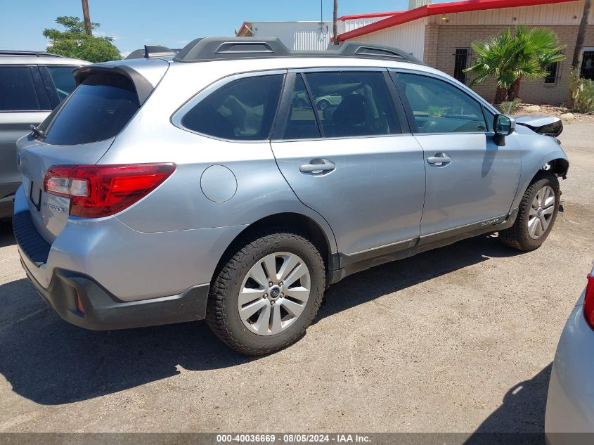 2018 Subaru Outback 2.5I Premium VIN: 4S4BSACCXJ3239596 Lot: 40036669