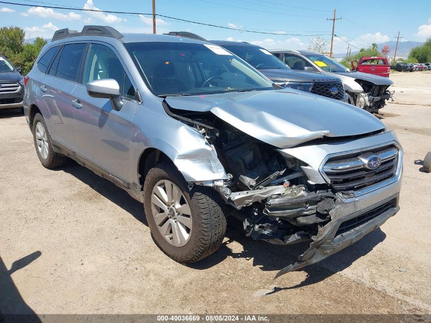 2018 Subaru Outback 2.5I Premium VIN: 4S4BSACCXJ3239596 Lot: 40036669