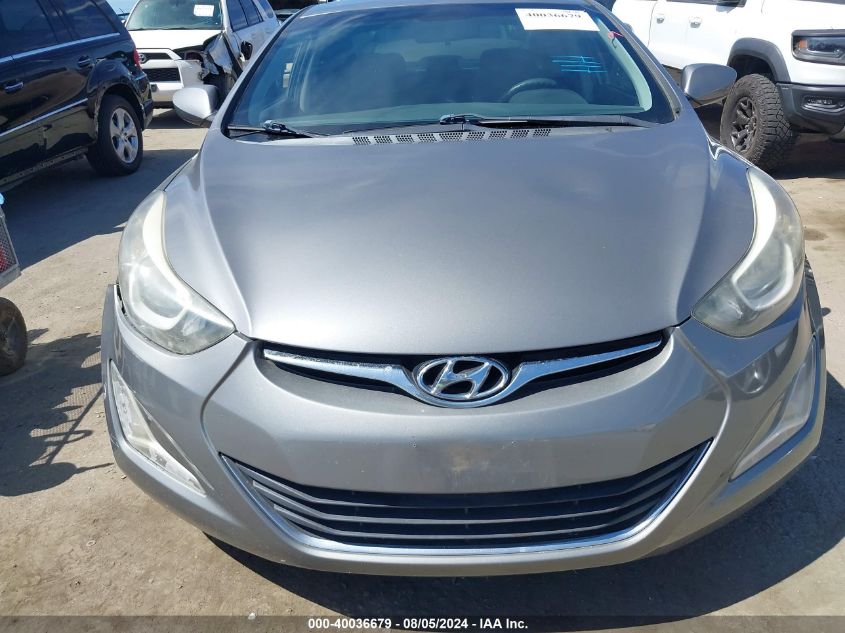 2014 Hyundai Elantra Se VIN: 5NPDH4AE2EH478295 Lot: 40036679