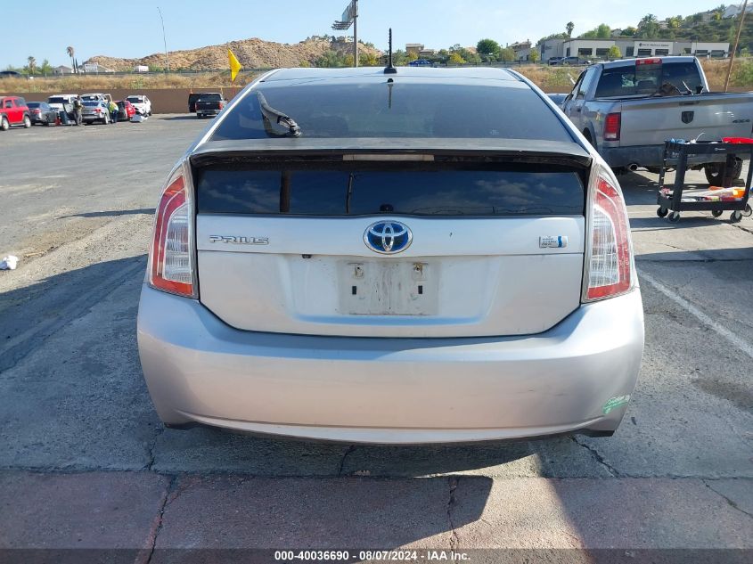 2014 Toyota Prius Three VIN: JTDKN3DU9E1737210 Lot: 40036690