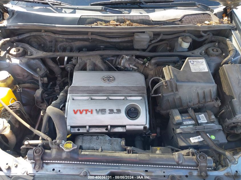 2005 Toyota Highlander V6 VIN: JTEDP21A850083826 Lot: 40036701