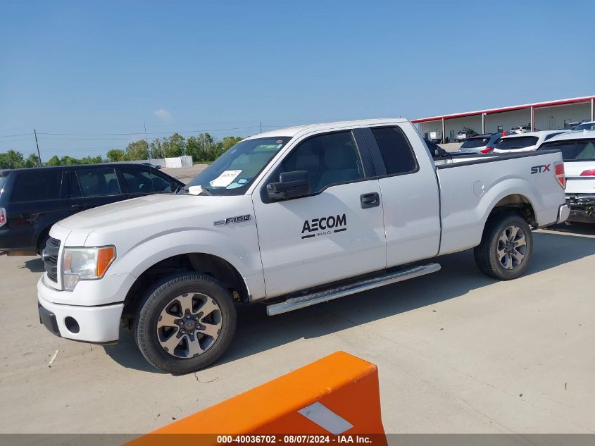 1FTFX1CF0EKG10293 2014 Ford F-150 Stx