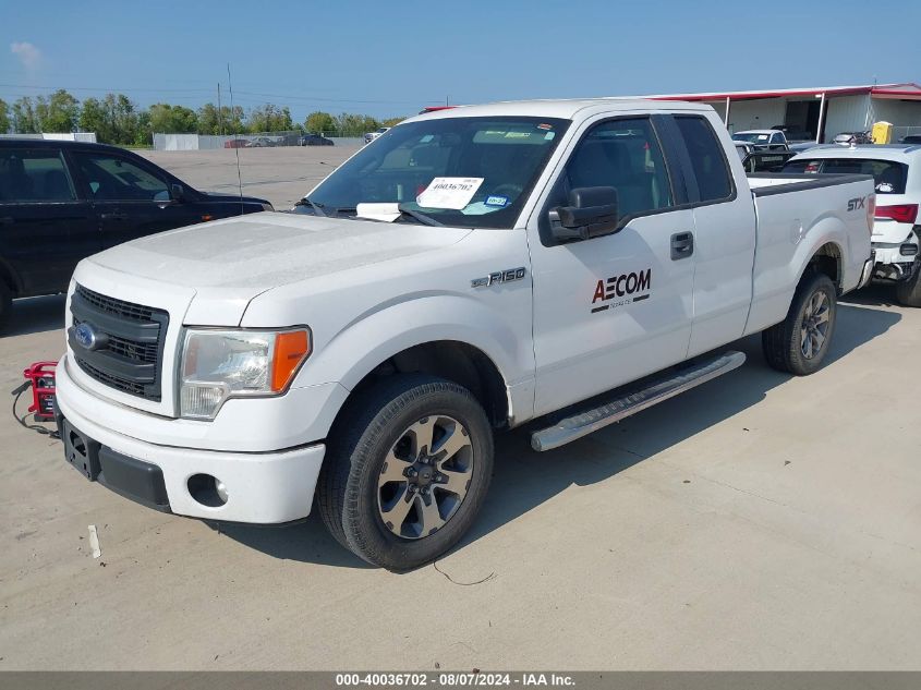 1FTFX1CF0EKG10293 2014 Ford F-150 Stx