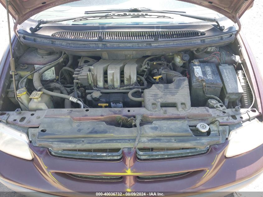 1999 Dodge Grand Caravan VIN: 2B4GP24R7XR381678 Lot: 40036732