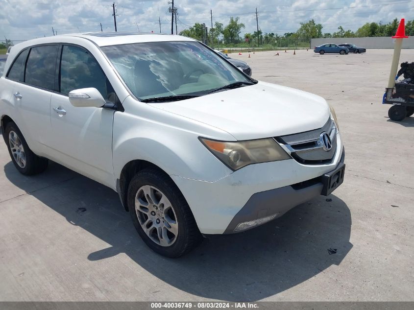 2008 Acura Mdx VIN: 2HNYD28218H550852 Lot: 40036749