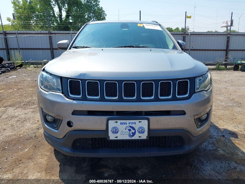 2019 Jeep Compass Sun And Wheel Fwd VIN: 3C4NJCBB1KT715863 Lot: 40036767