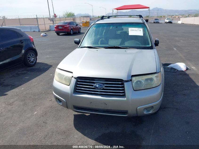 2006 Subaru Forester 2.5X VIN: JF1SG63656H743860 Lot: 40036770