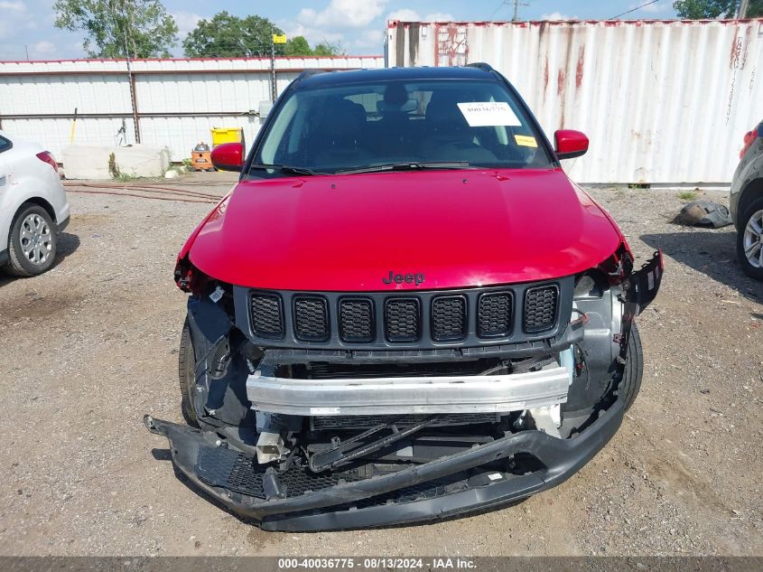 2021 Jeep Compass Altitude 4X4 VIN: 3C4NJDBB5MT603608 Lot: 40036775