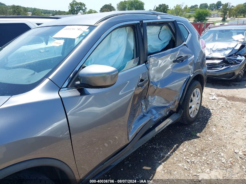 2016 Nissan Rogue S VIN: KNMAT2MV5GP703379 Lot: 40036786