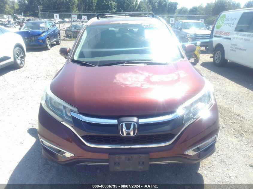 2015 Honda Cr-V Ex VIN: 5J6RM3H58FL012847 Lot: 40036795
