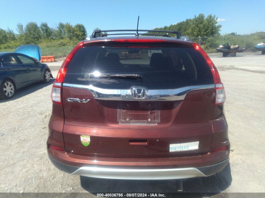 2015 Honda Cr-V Ex VIN: 5J6RM3H58FL012847 Lot: 40036795