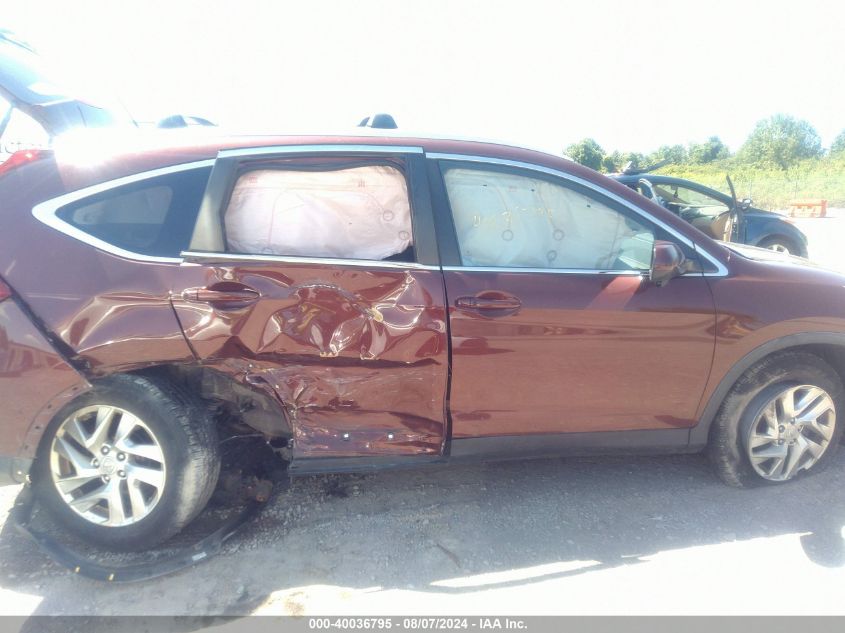 2015 Honda Cr-V Ex VIN: 5J6RM3H58FL012847 Lot: 40036795