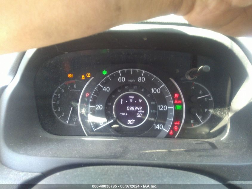 2015 Honda Cr-V Ex VIN: 5J6RM3H58FL012847 Lot: 40036795