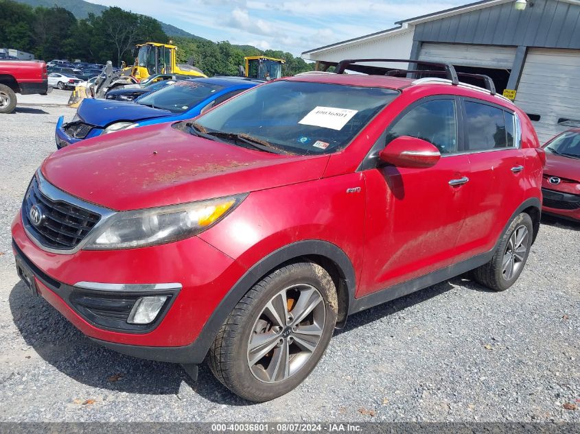 2014 Kia Sportage Sx VIN: KNDPCCA64E7628183 Lot: 40036801