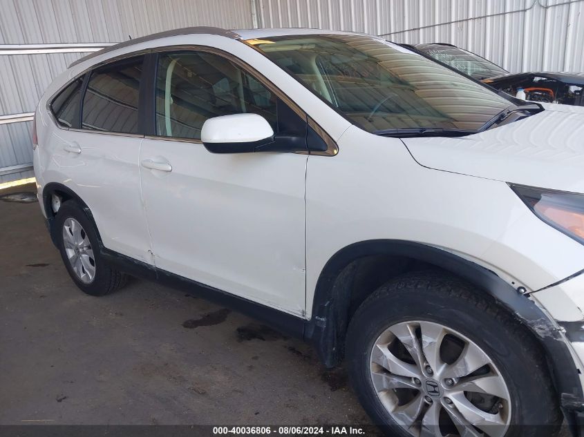 2013 Honda Cr-V Ex-L VIN: 5J6RM4H73DL041533 Lot: 40036806