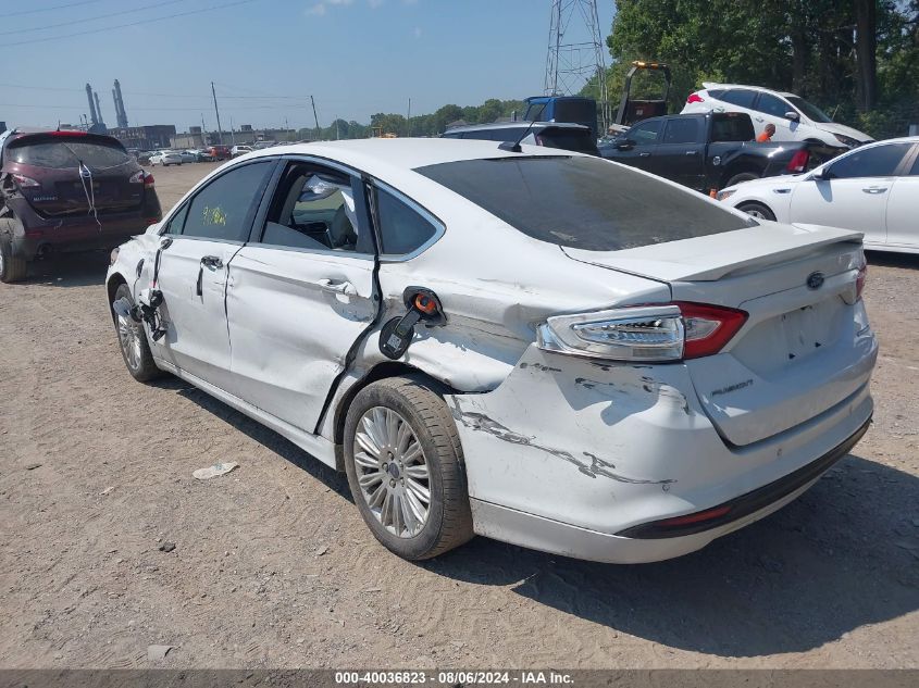 2014 Ford Fusion Energi Titanium VIN: 3FA6P0SU0ER327534 Lot: 40036823