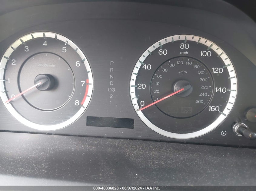 2010 Honda Accord 2.4 Lx VIN: 1HGCP2F37AA166986 Lot: 40036828