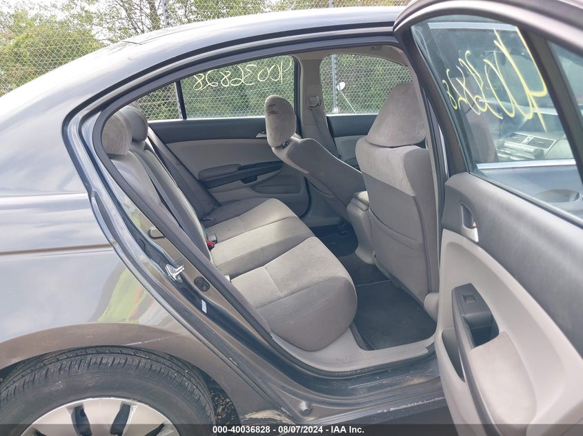 2010 Honda Accord 2.4 Lx VIN: 1HGCP2F37AA166986 Lot: 40036828