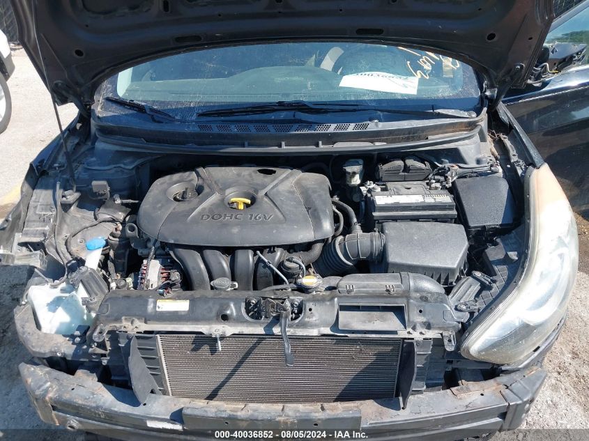 2012 Hyundai Elantra Gls VIN: 5NPDH4AE9CH068820 Lot: 40036852