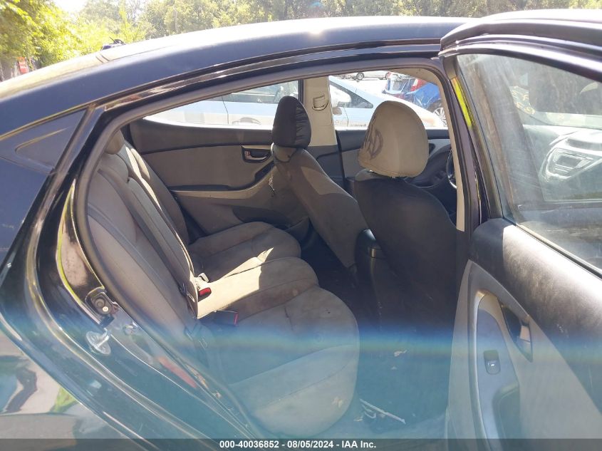 2012 Hyundai Elantra Gls VIN: 5NPDH4AE9CH068820 Lot: 40036852