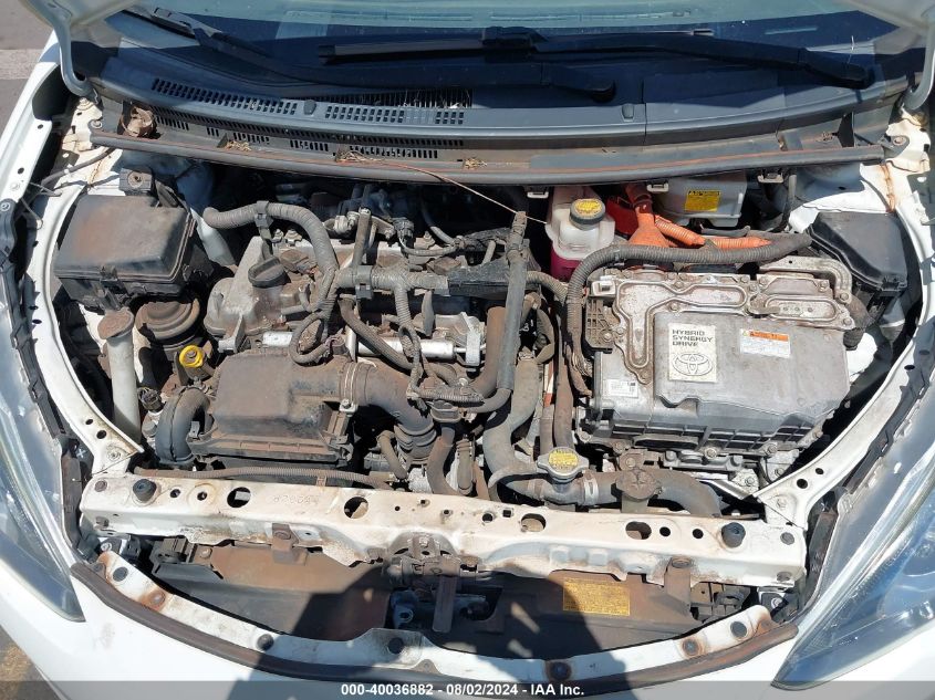 2015 Toyota Prius C One VIN: JTDKDTB39F1586674 Lot: 40036882