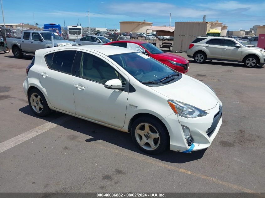 2015 Toyota Prius C One VIN: JTDKDTB39F1586674 Lot: 40036882