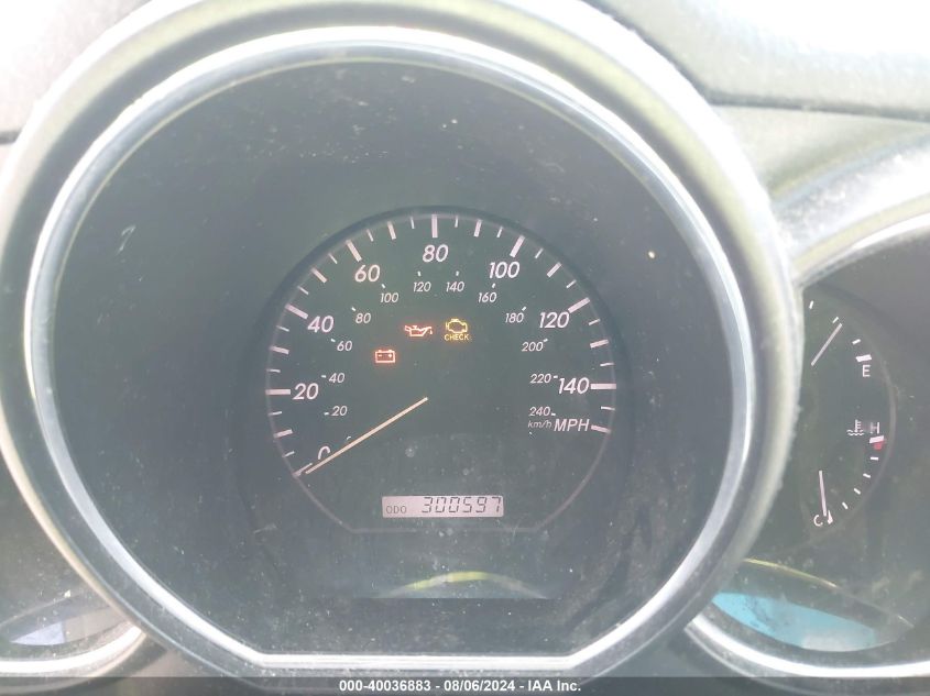 2005 Lexus Rx 330 330 VIN: JTJHA31U250093501 Lot: 40036883