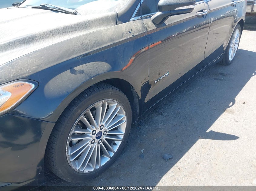 2014 Ford Fusion Hybrid Se VIN: 3FA6P0LU9ER122518 Lot: 40036884