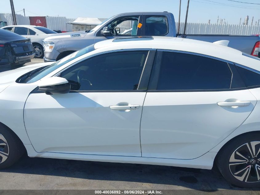 2018 Honda Civic Ex-T VIN: JHMFC1F35JX009406 Lot: 40036892