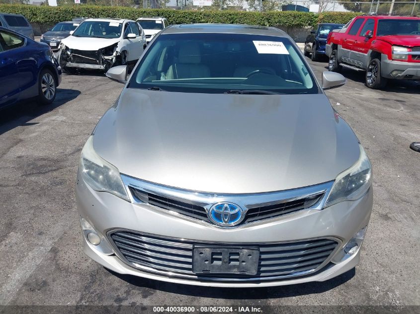 2013 Toyota Avalon Hybrid/Prem/Tour/Ltd VIN: 4T1BD1EB5DU004102 Lot: 40036900