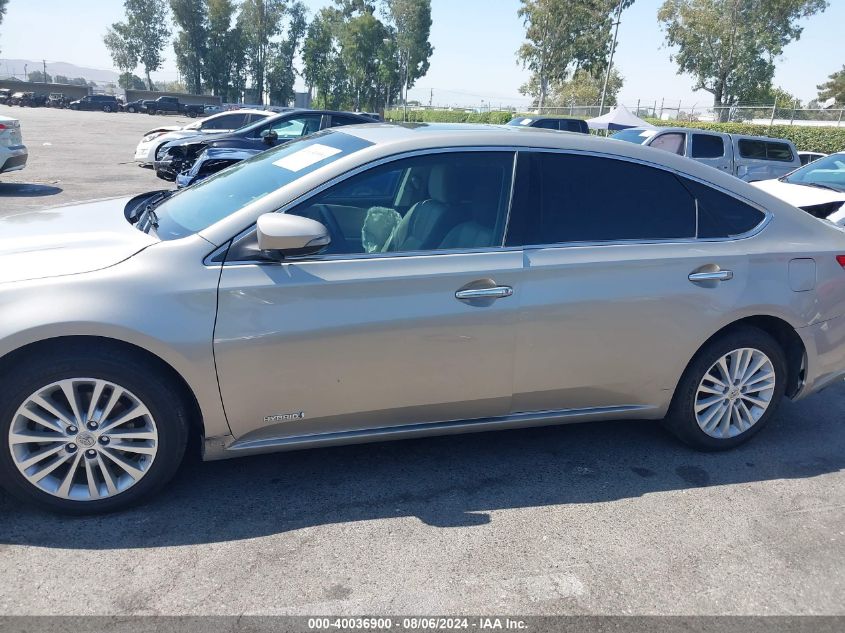 2013 Toyota Avalon Hybrid/Prem/Tour/Ltd VIN: 4T1BD1EB5DU004102 Lot: 40036900