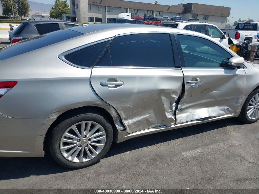2013 Toyota Avalon Hybrid/Prem/Tour/Ltd VIN: 4T1BD1EB5DU004102 Lot: 40036900