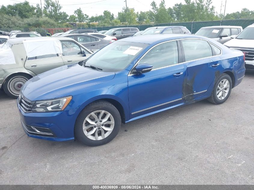 2017 Volkswagen Passat 1.8T S VIN: 1VWAT7A36HC027935 Lot: 40036909