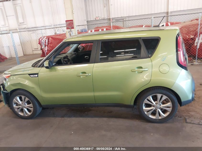 2015 Kia Soul + VIN: KNDJP3A57F7770353 Lot: 40036917