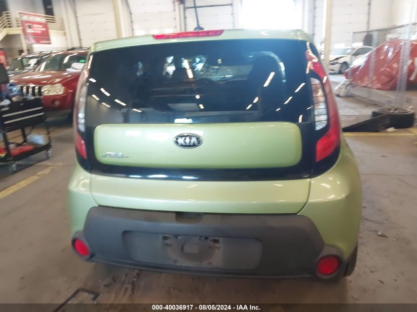 2015 Kia Soul + VIN: KNDJP3A57F7770353 Lot: 40036917